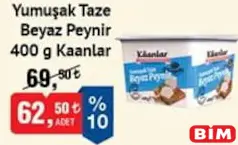 KAANLAR YUMUŞAK TAZE BEYAZ PEYNİR 400 G